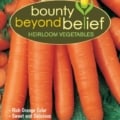 Scarlet Nantes Carrot seed package.