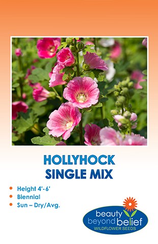 Single Mix Hollyhock