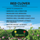 red clover label