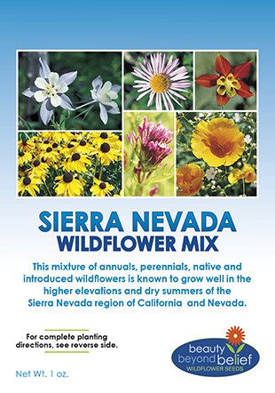 Sierra-Nevada Wildflower Mix