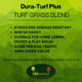 Label for dura-turf grass seed mix