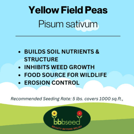 IMAGE OF YELLOW FIEDL PEAS LABEL