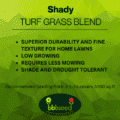 IMAGE SHADY TURF GRASS LABEL
