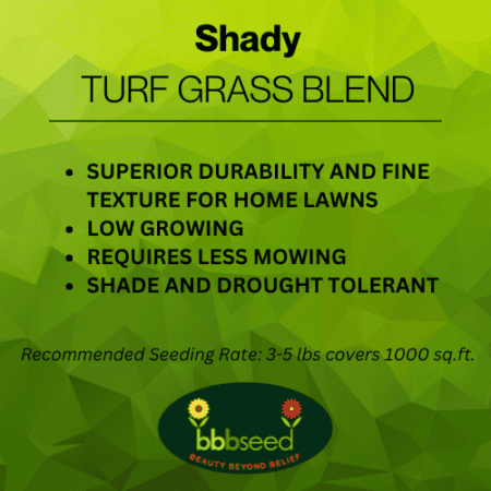 IMAGE SHADY TURF GRASS LABEL