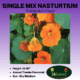 Single Mix Nasturtium seed packet.